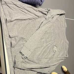 BURLEBO Heather Gray Long Sleeve Tee